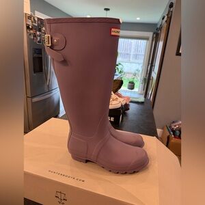 Hunter Women's adjustable tall Rain Boots